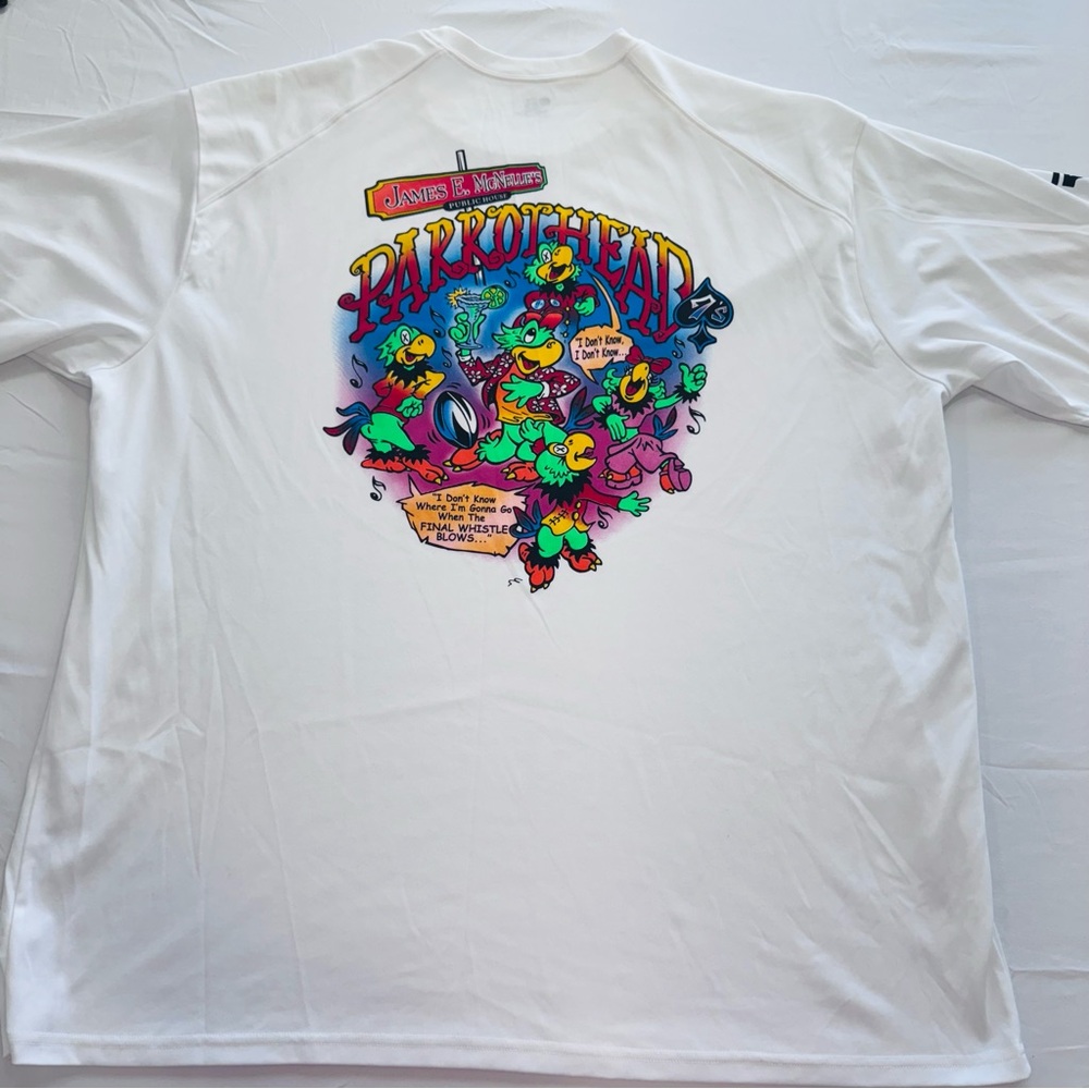 BadgerSport White SS Performance T-Shirt, Tulsa Rugby Football Club, 3XL